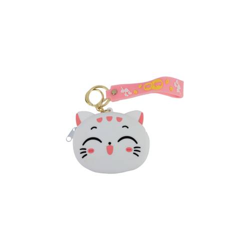 Kitty Coin Pouch Keychain