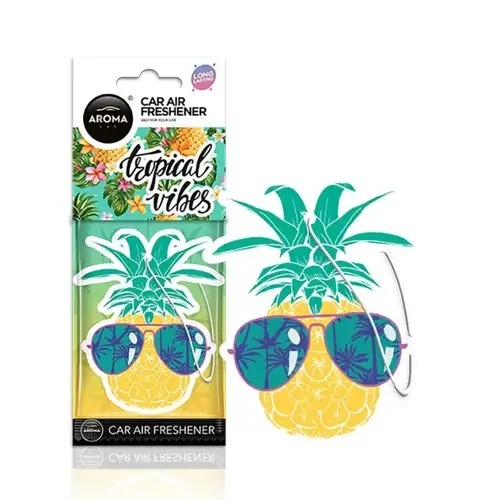 Aroma Car, Car Air Freshener Cellulose Pineapple Mojito 
