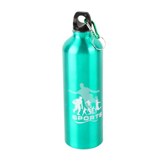 Green water bottle