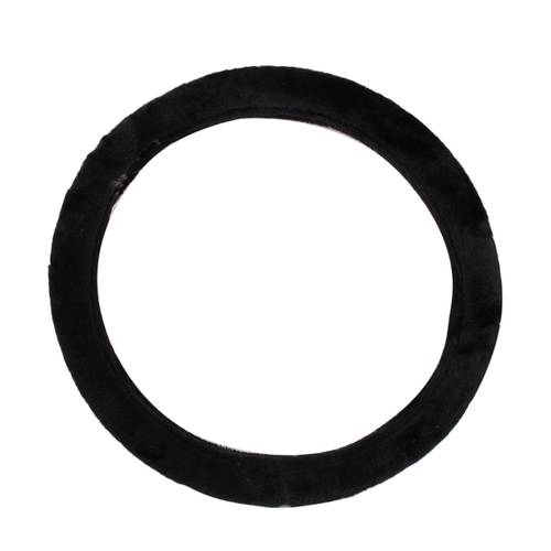 Steering wheel cover black color