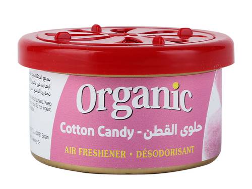 L&D organic Can Airfreshner, Cotton Candy