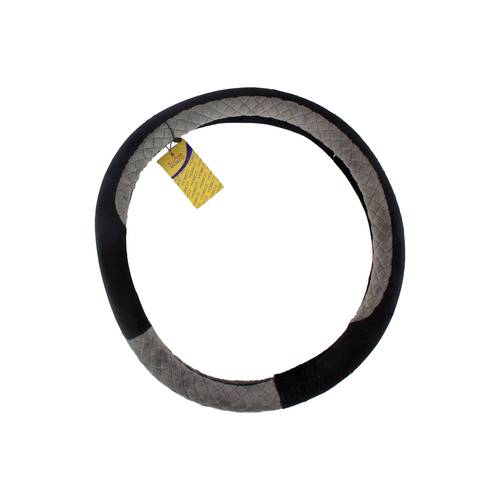Weel steering covers - black and gray 