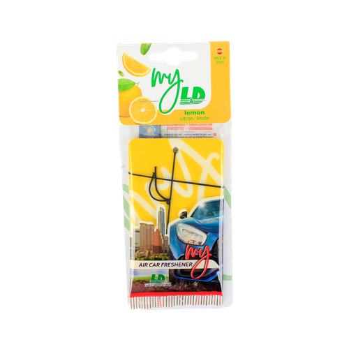 L&D Paper Freshener-lemon