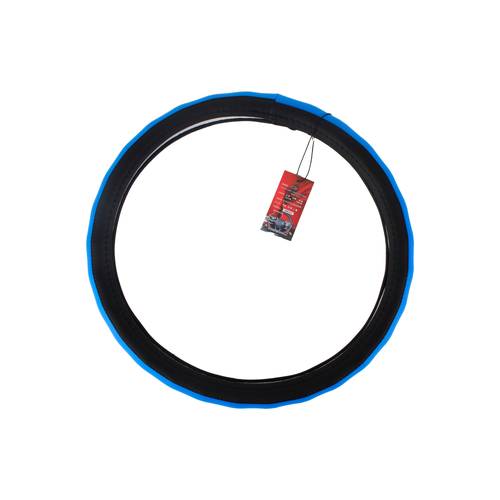 Steering wheel cover FOR CAR Black and blue color