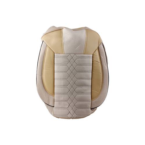 OSCAR SC-2004 Beige Seat Cover Set with Black Line