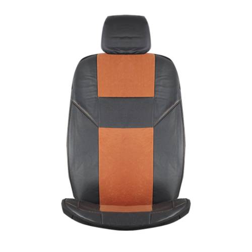 Mobco seat cover for mid and small cars,orange+black