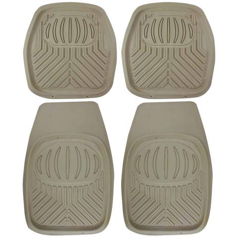 Mattress rubber set MOB brand for small car, 4 pieces, beige color