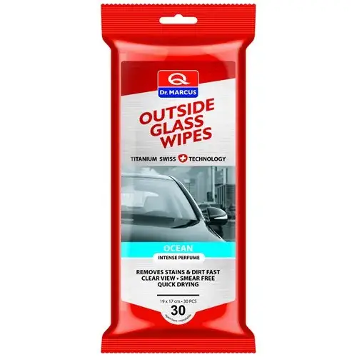 Dr. marcus external Glass Wipes OCEAN