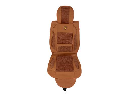 SET OF 2 CAR SEAT CUSHION BROWN 1