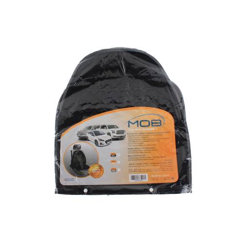 Back Seat Fabric Polyester Black Color CU111