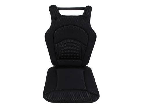 CAR SEAT CUSHION 1PC BLACK+BLACK