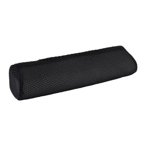 Neck pillow fixed to the car seat black color
