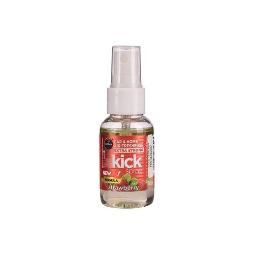 Aroma Car_Car & Home Strawberry Air Freshener Extra Strong New Formula Kick Spray