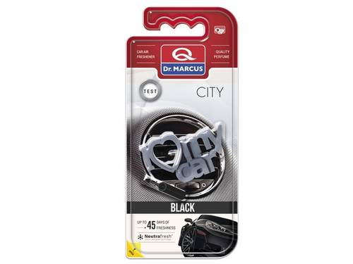 Dr. Marcus City Black _ I Love My Car _ Car Air Freshener