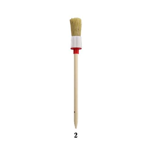 Car Brush Premium Natural Boar Hair with Wood Handle Bristle, Car Cleaner Brush for Cleaning Wheels, Engine, Interior, Emblems, Air Vents, Car, Motorcycle
