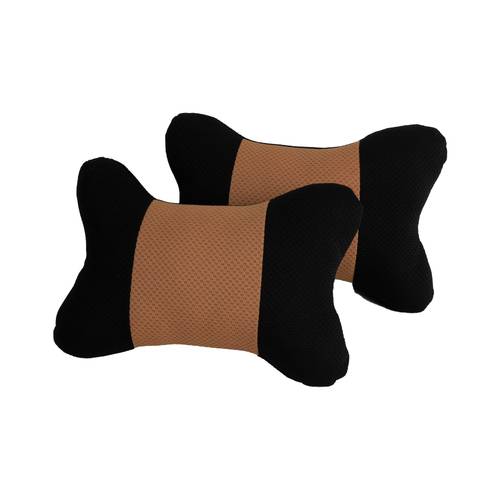 MOB Car Seat Headrest Memory Foam Cushions Pillow Pack of 2