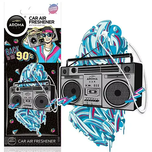 Aroma Car, Car Air Freshener Cellulose Boom Box