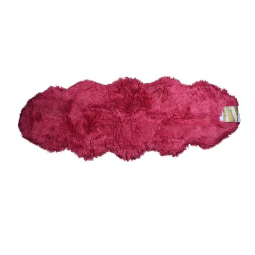 Soft Curly Fur pink - Synthetic