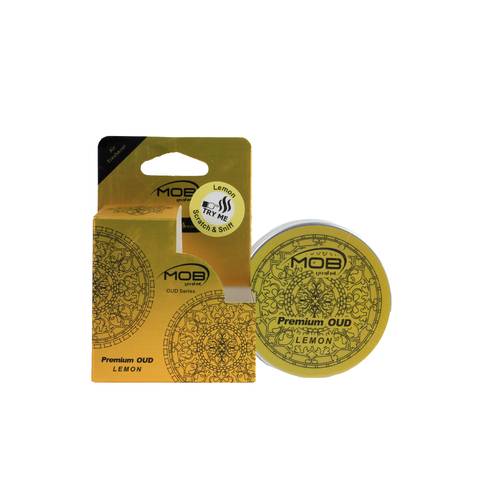 MOB Oud Series Organic Lemon Flavor Car Air Freshener