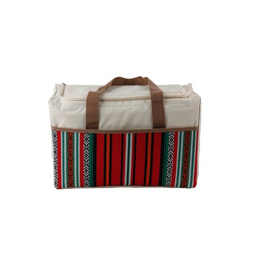Thermos bag Large ,  white color – size  30 × 21 × 46 cm