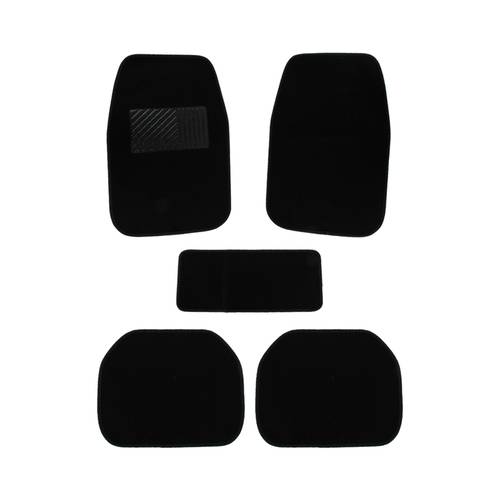Carpet floor mattress set 5 pieces CM002 black color