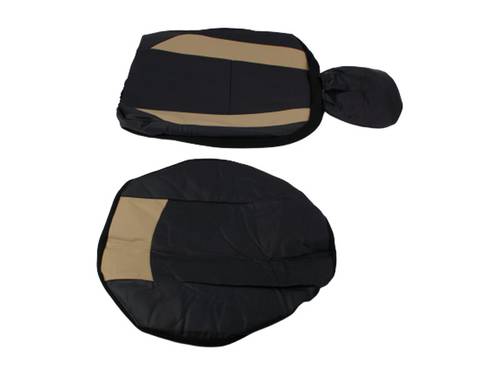 Mobco seat cover for car beige with balck,mid & small cars
