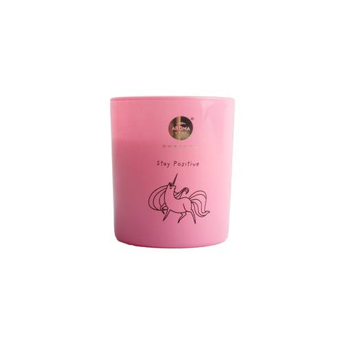 Aroma Home Deco Stay Positive Bubble Gum Scented Candle