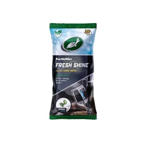 Turtle Wax Fresh Shine Gloss Shine Wipes