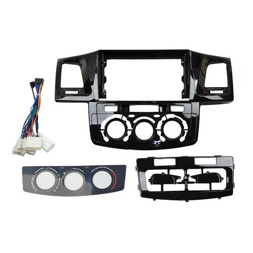  MOB Car Screen Frame Toyota Hilux color Black 2008-2014 Automatic