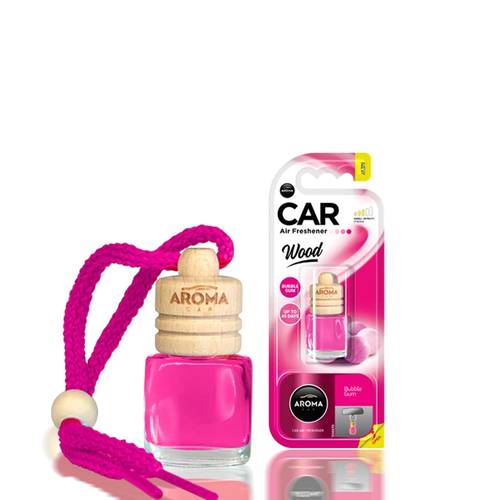 Aroma Car _ Bubble Gum Hanging Jar Air Freshener, 6ml