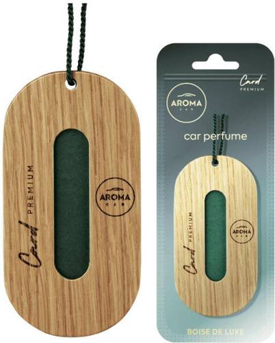 Aroma Car _ Premium Wooden Hanging Card Boise De Luxe 