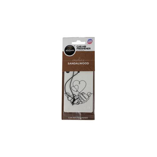 Aroma Car, Sandalwood Car Air Freshener 