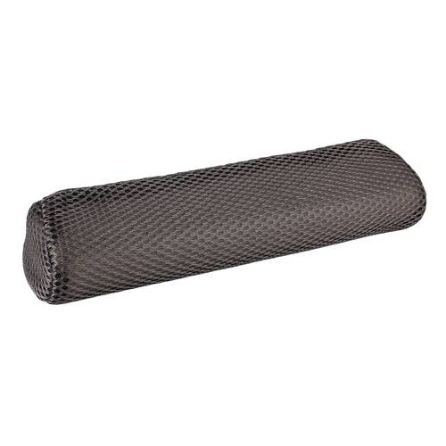 Neck pillow fixed to the car seat silver color