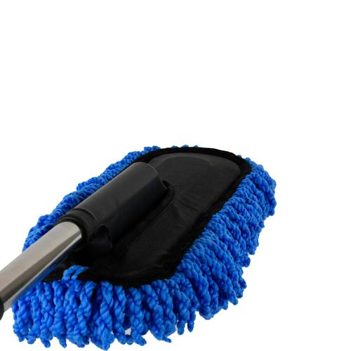 Car Washing, Dusting, Wet & Dry Removal Microfiber Mop With Long Handle