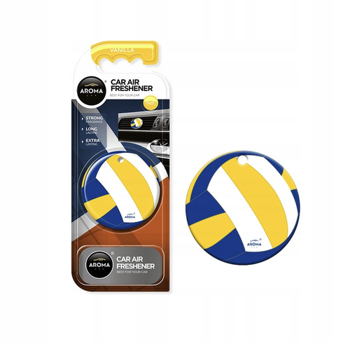 Aroma Car_Vanilla Car Air Freshener Volley Ball