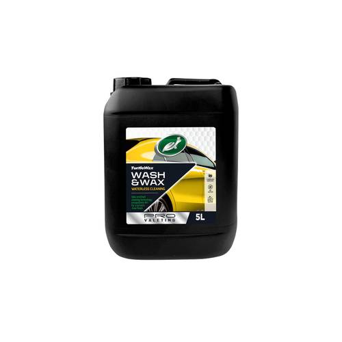 Turtle Wax Wash and Wax Waterless Cleaning Pro Valeting 5 Liters