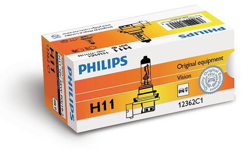 PHILIPS CAR HEADLIGHT BULB VISION H11 55W-12V