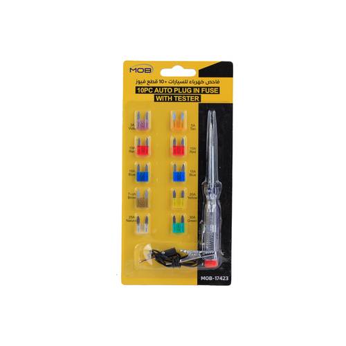Car Circuit Tester Pen DC_12V-24V Diagnostic Tool With Fuses