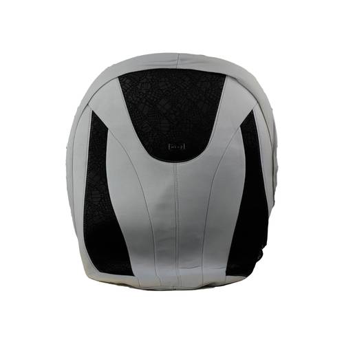 MOB Car Seat Cover Set 11 Pieces SC9221 – Grey + Black