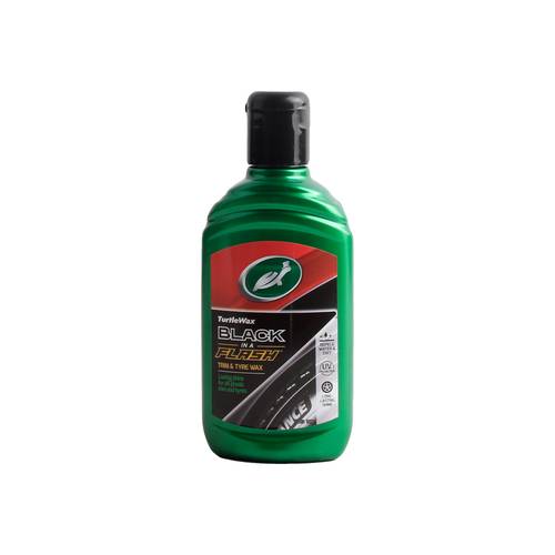 Turtle Wax Black in a Shine Car Trim and Tire Wax
