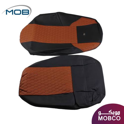Car seat covers universal Brown+Black MOB