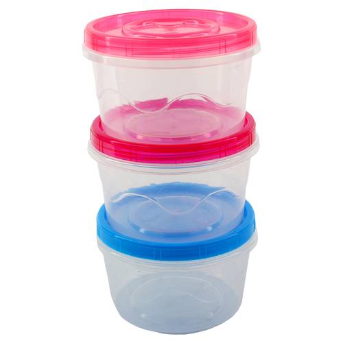 Circular storage tray