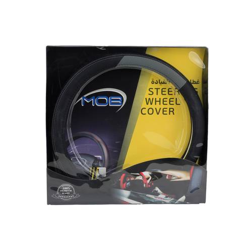 MOB Steering Wheel Cover Black/Gray