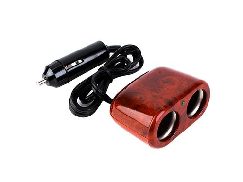 CARRSER POWER EXTENSION 2 PORTS 12V BROWN 2