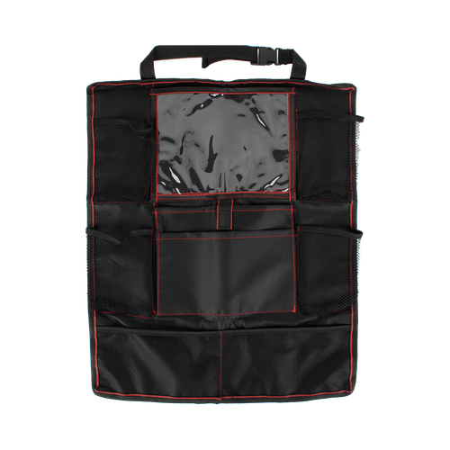 Organizer behind the mattress Black color
