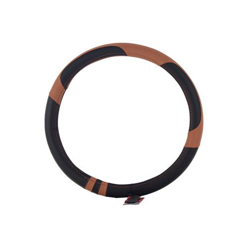 Steering wheel cover FOR CAR Black and beige color