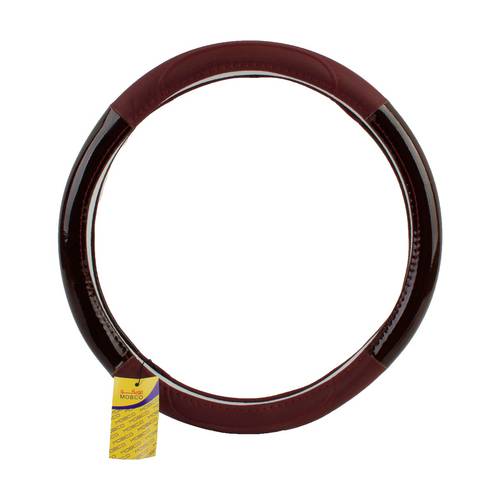Weel steering covers -Drk red and brown SW310