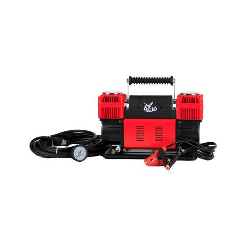 Fazaa Dual Cylinder Air Compressor For Car, Truck and Other Vehicle