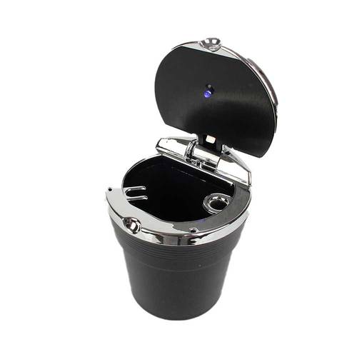 Ashtray with chrome cover + Dr.
