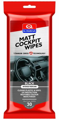 Dr. Marcus Matt Cockpit Cleaning Wipes Black